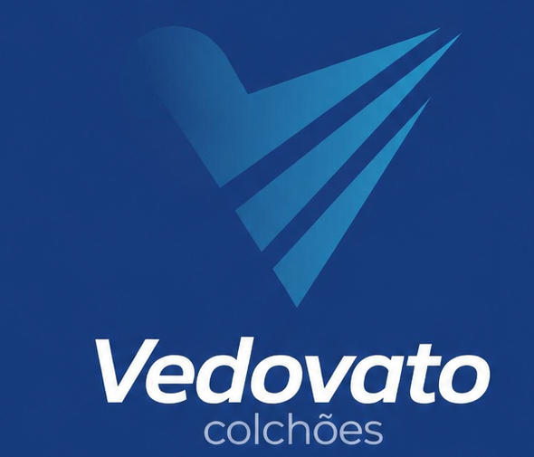 Logotipo Vedovato Colchões e Acessórios